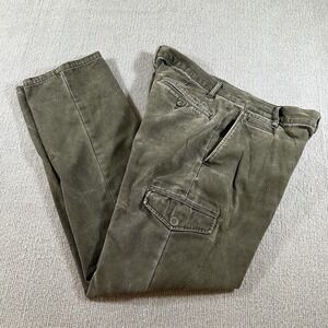 Jos A Bank 1905 Pants Mens Size 34x32 Gray Tailored Fit Cargo Pocket Classiccore